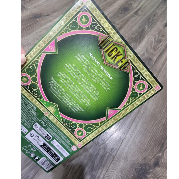 WICKED MOVIE MADAME MORRIBLE Fashion Doll by Mattel BRAND NEW FACTORY SEALED - Picture 6 of 6